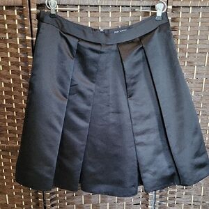 Pink Tartan Black A-Line Skirt